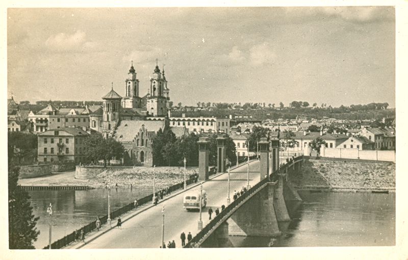 View of Kaunas from the side of Alexandria