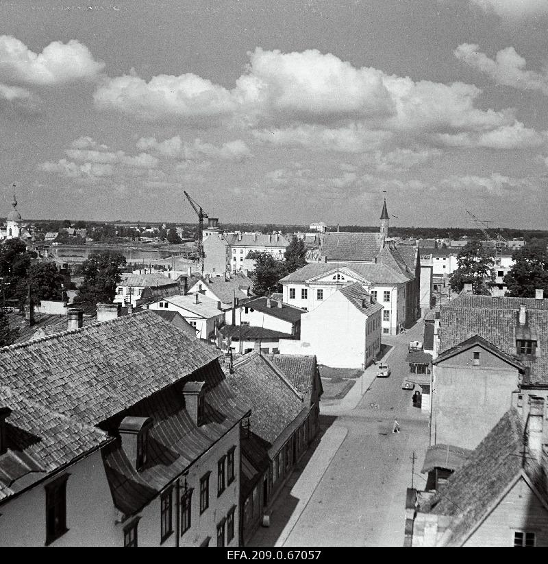 View of the city of Pärnu.