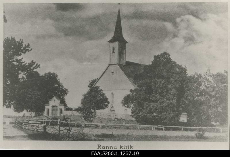 Rannu luteriusu kirik. Fotokoopia