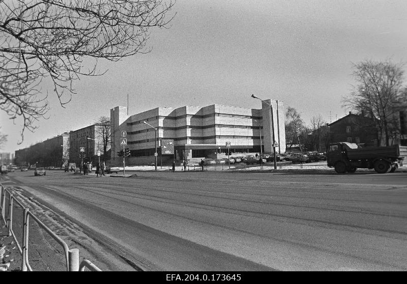 View of Tallinn City Court building on Liivalaia Street.