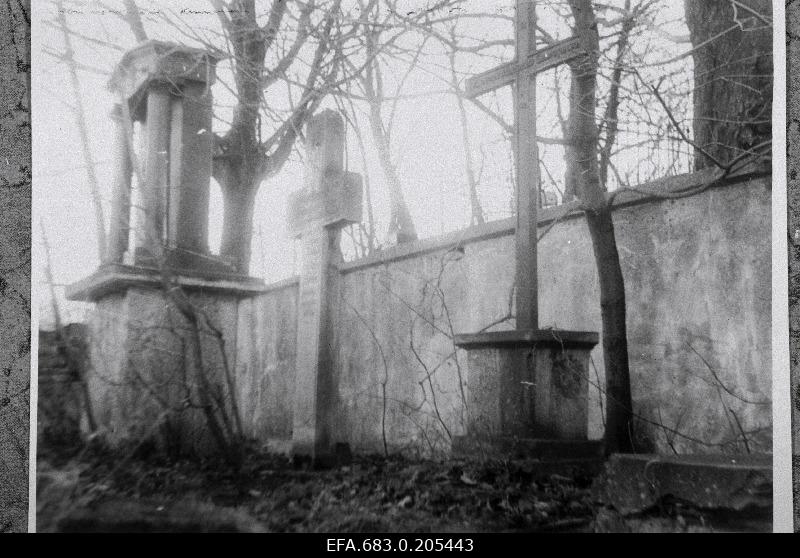 View of Aleksander Nevski cemetery.