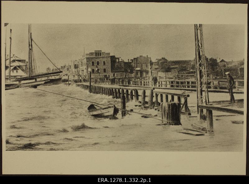 Pärnu swimming bridge - "nahksld".