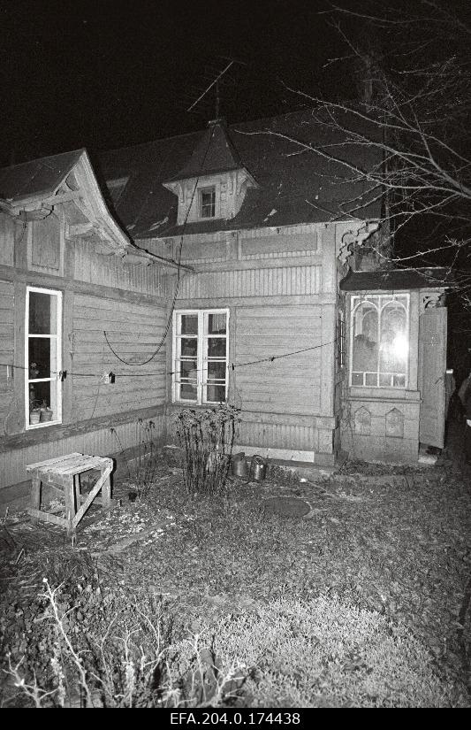 House (summer time)Paldiski where the sculptor Amandus Adamson lived in 1918-1929.