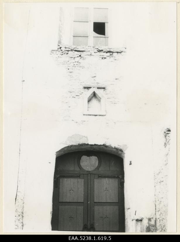 Western portal of Märjamaa Maarja Church