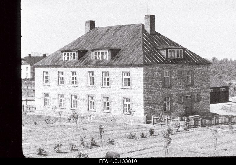 View of the worker's apartment in Kohtla-Järvel.
