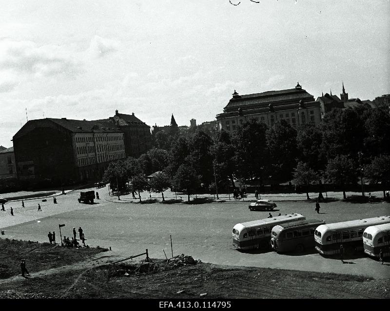 View of Stalin Square.