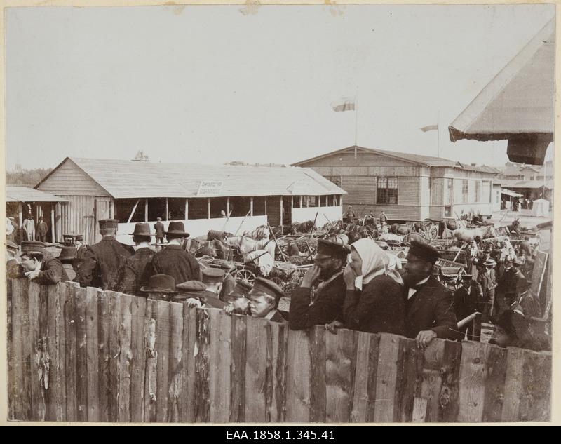 View of the agricultural exhibition in Tartu