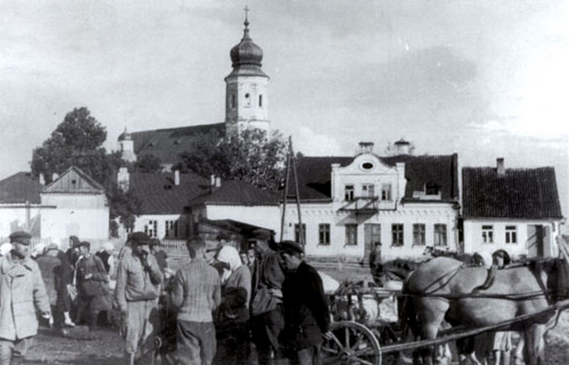 Słonim, Rynak, Bernardynski. Слонім, Рынак, Бэрнардынскі (1930-39) - lang