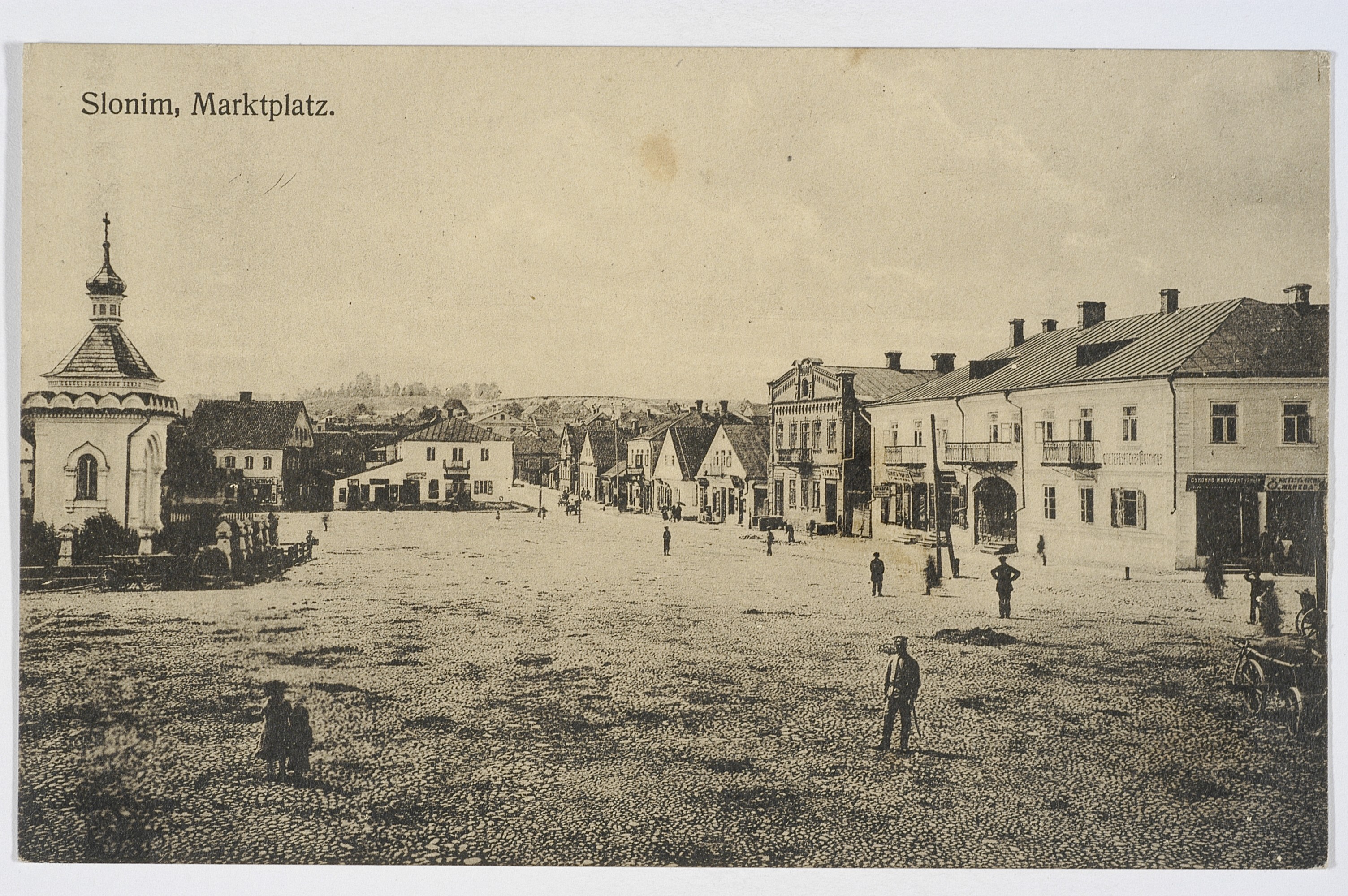 Słonim, Rynak-Ružanskaja. Слонім, Рынак-Ружанская (B. Weinstein, 1914, 1915-18) - lang