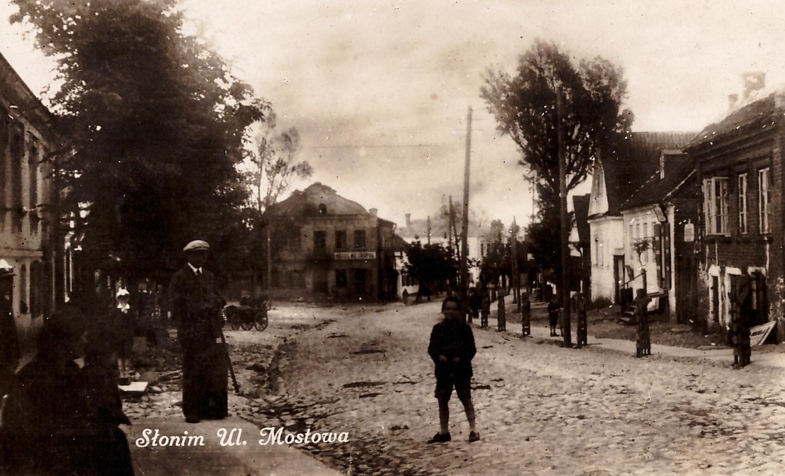 Słonim, Mastavaja-Rybackaja. Слонім, Маставая-Рыбацкая (1930-39) - lang
