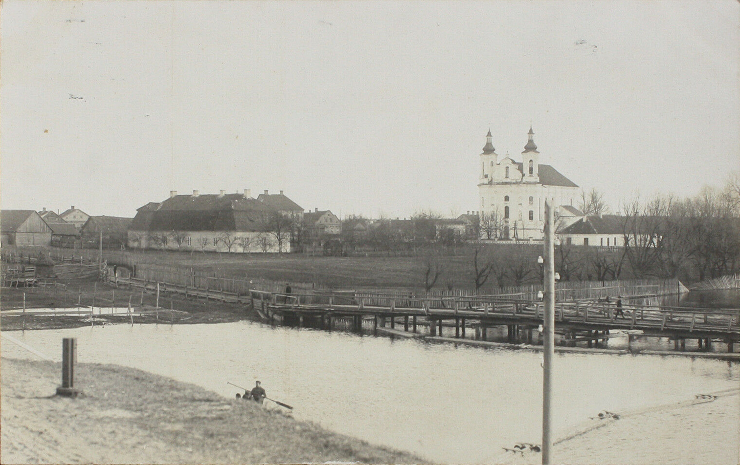 Słonim, Ščara-Zamoście. Слонім, Шчара-Замосьце (1901-14) - lang