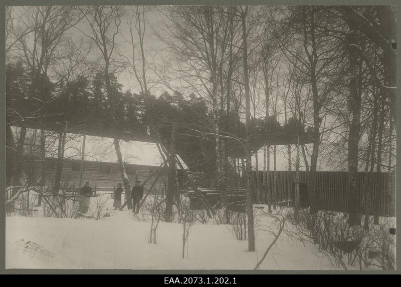 View of farmhouse in Märjamaa