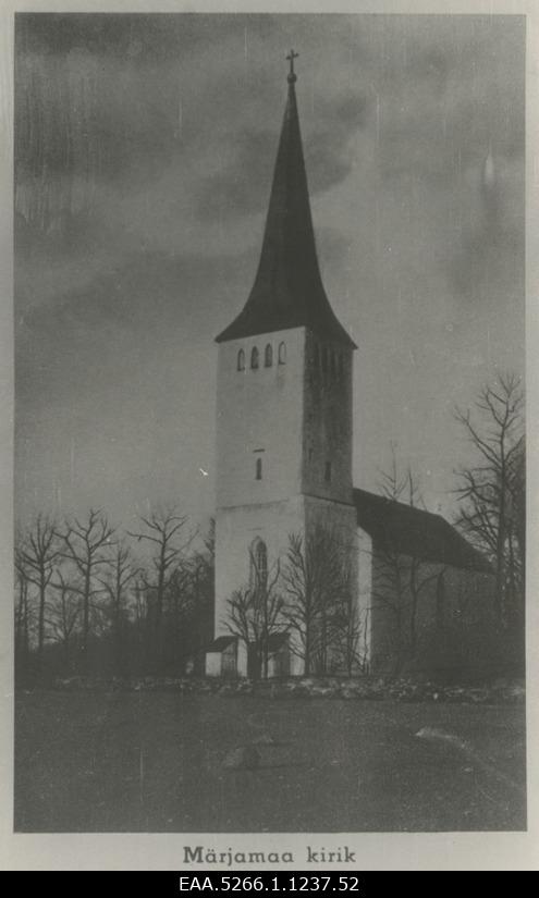 Märjamaa luteriusu kirik. Fotokoopia
