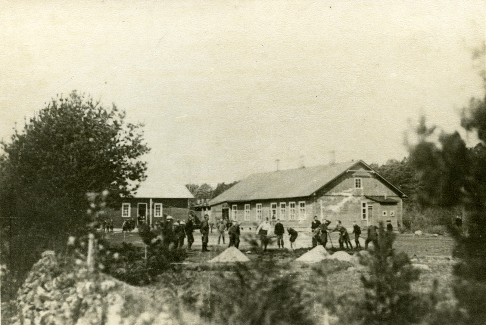 Muhu ministry school school house in Saaremaa