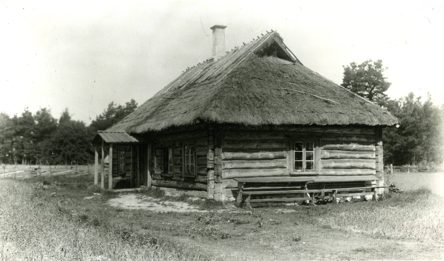 Laugu School House in Saaremaa Liiva village