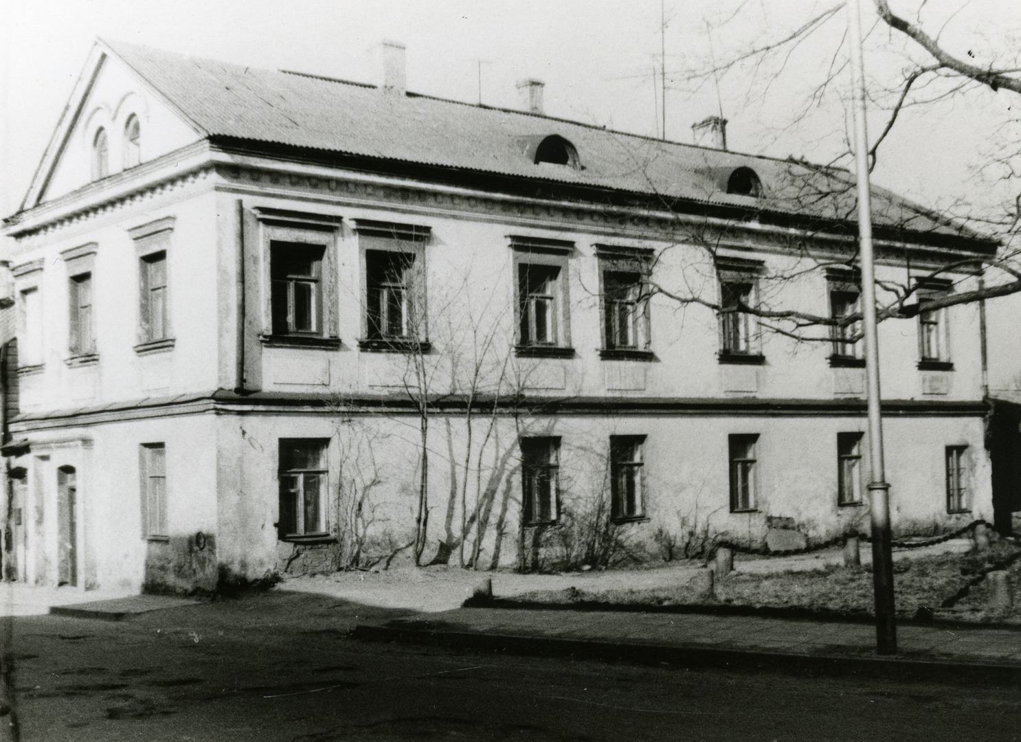 Building on Pikal Street, where Rakvere Teachers’ Seminar Training School was located