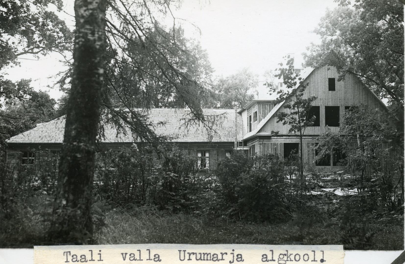 Urumarja 6-kl Start school building in the municipality of Taali