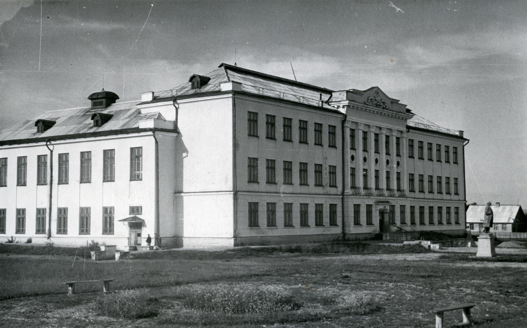 Jõgeva Secondary School building 1955