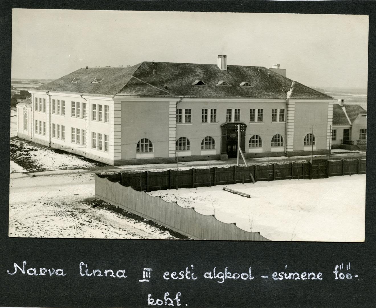 Narva 3. Estonian Start School Building