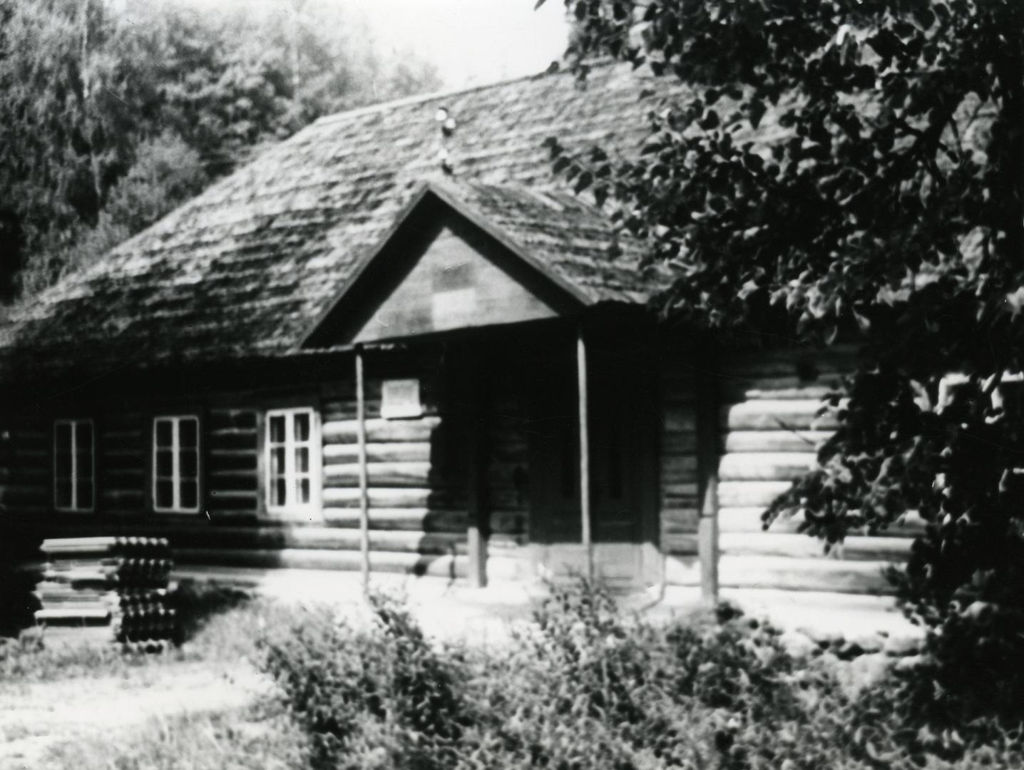 Johannes Käisi's birthplace - Rosma Village School completed in 1872