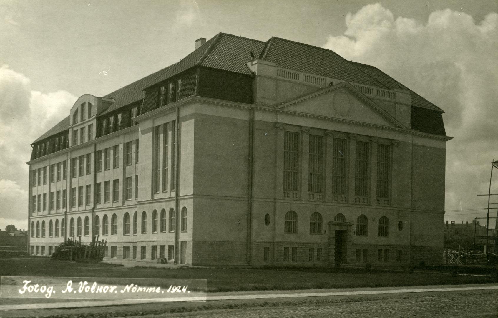 Tallinn 21. Primary school building in 1924