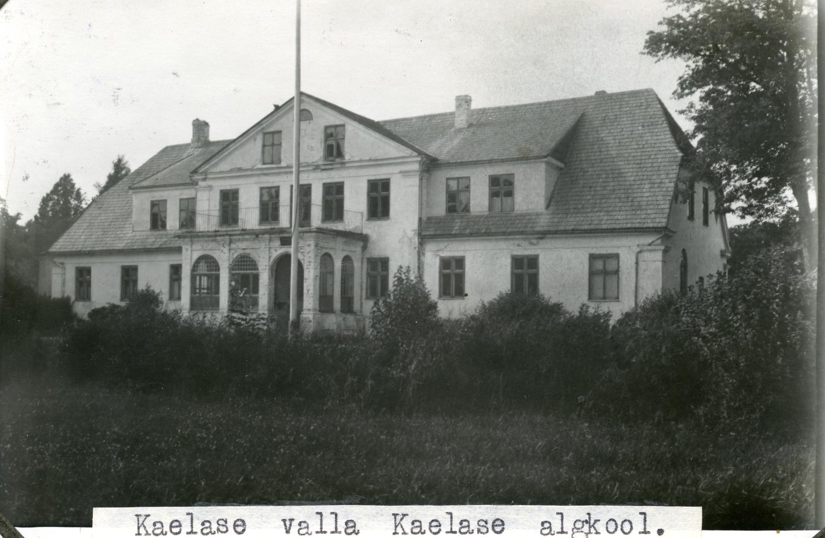 Kaelase municipality Kaelase 6-kl Algkooli building