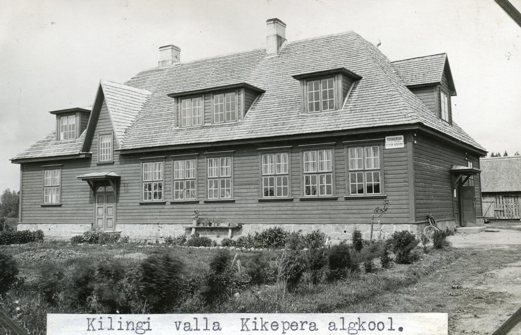 Kikepera 6-kl Stark School Building of Kiling municipality (built 1931 a)