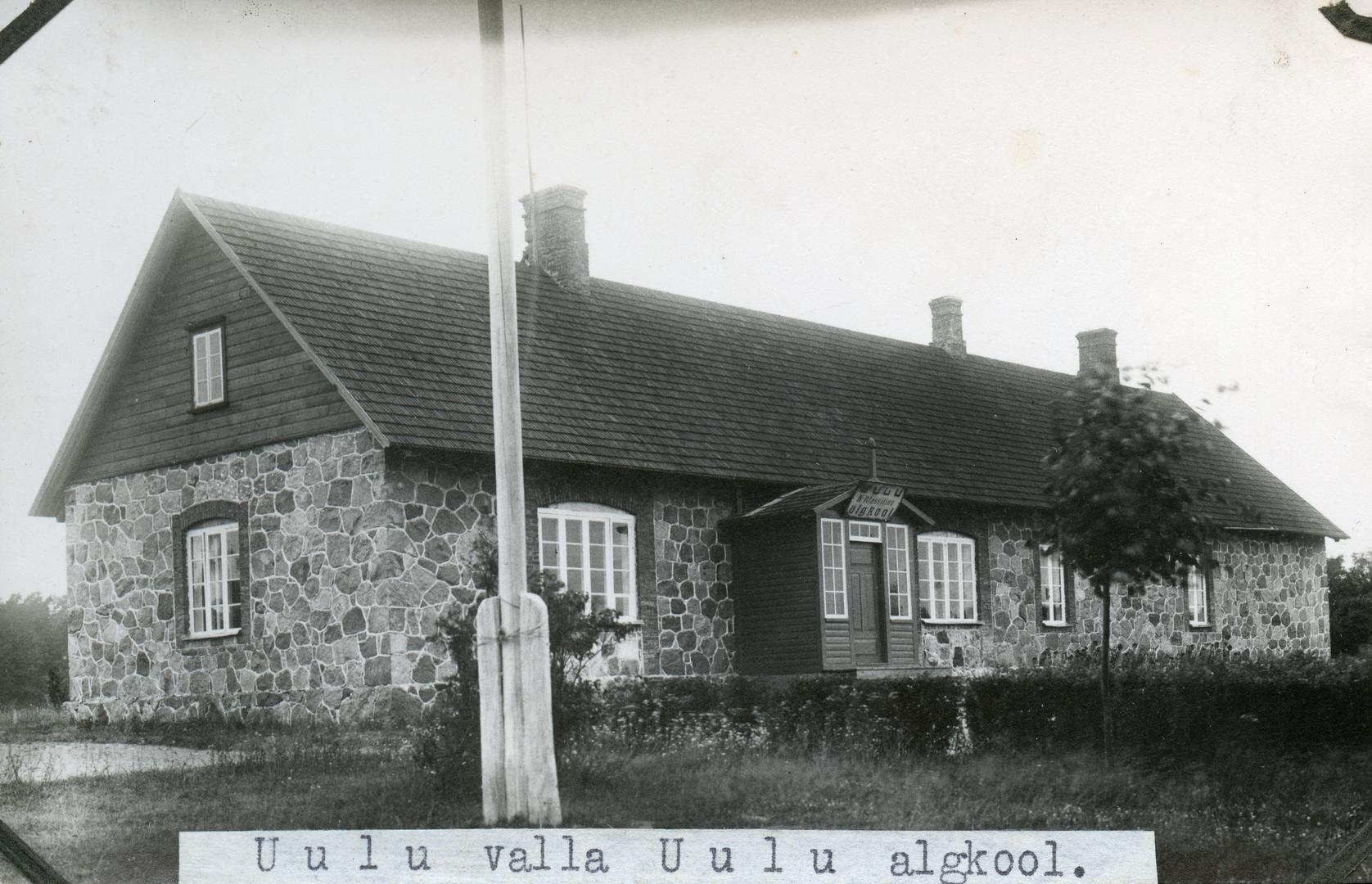 Uulu municipality Uulu 4-kl Start school building