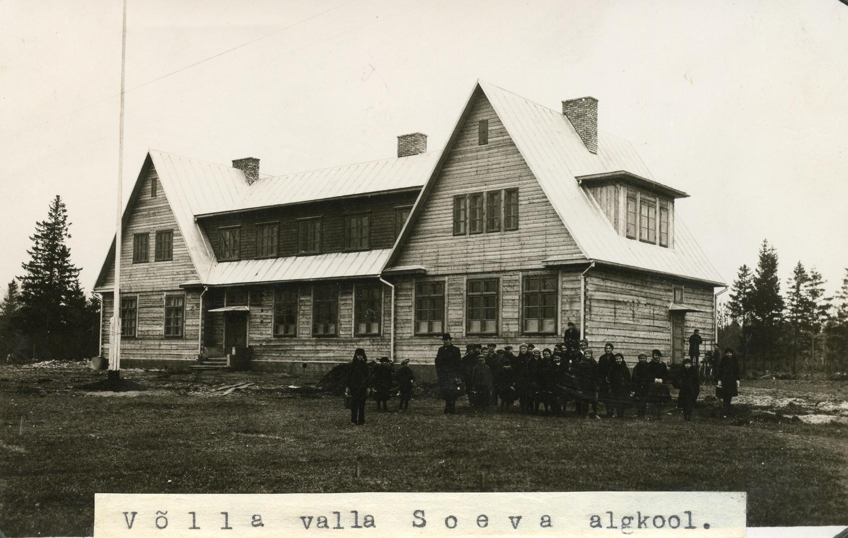 Võlla municipality Soeva 6-kl Start school building