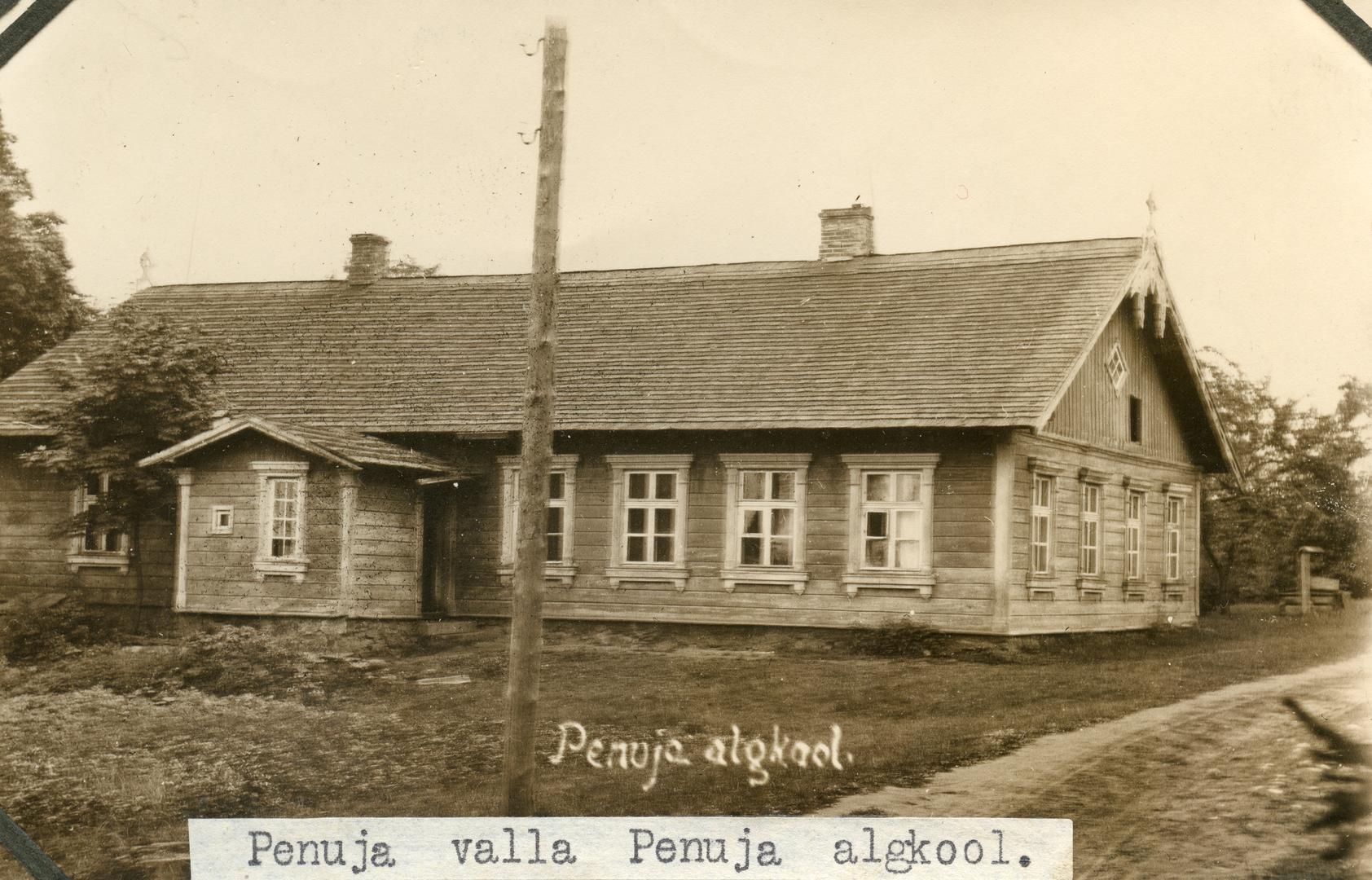 Penuja municipality Penuja 6-kl Start school building