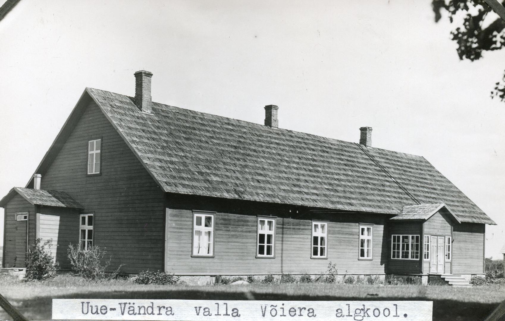 New-Vändra rural municipality Võiera 6-kl Start school building