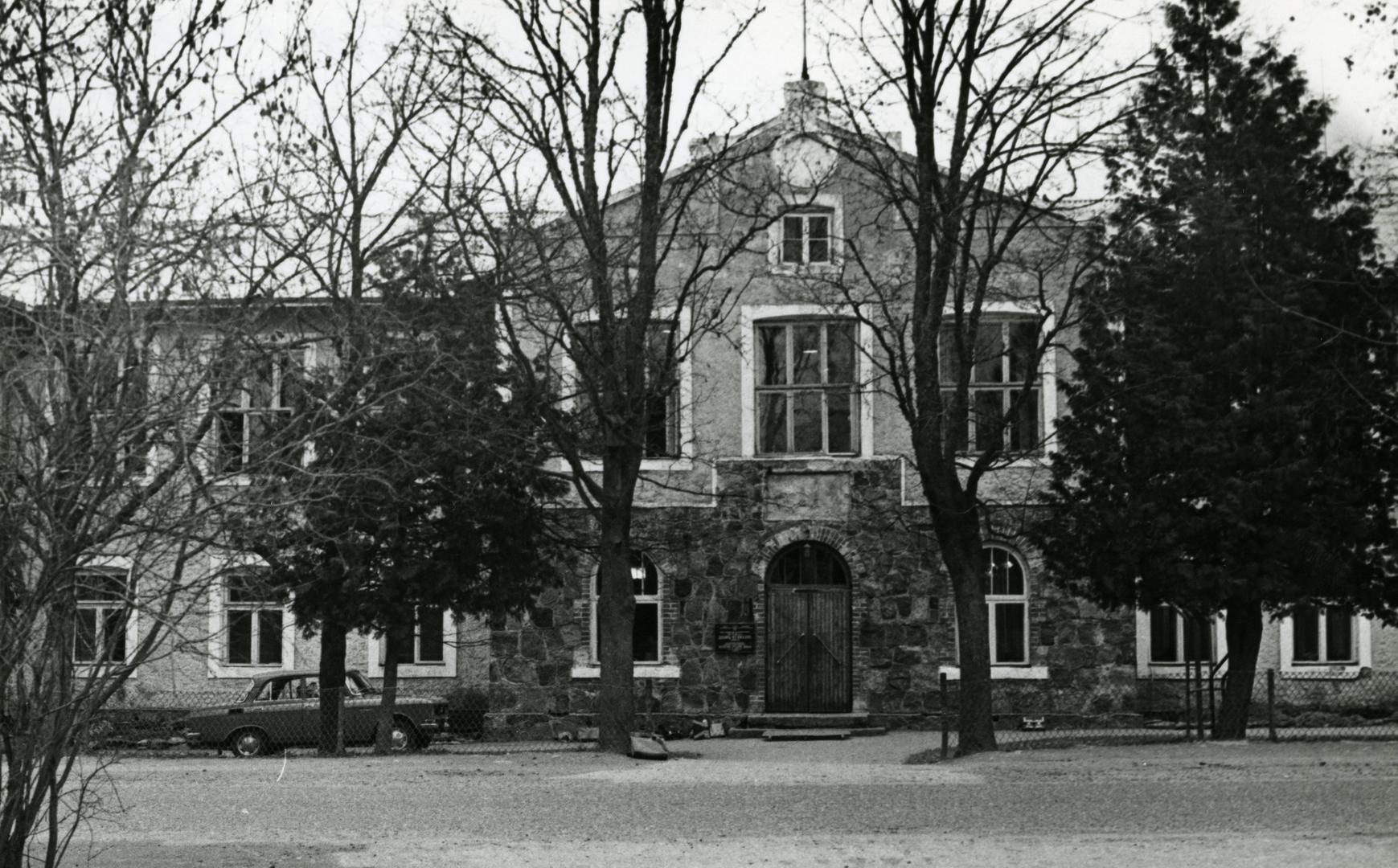 Building of Juuru Secondary School