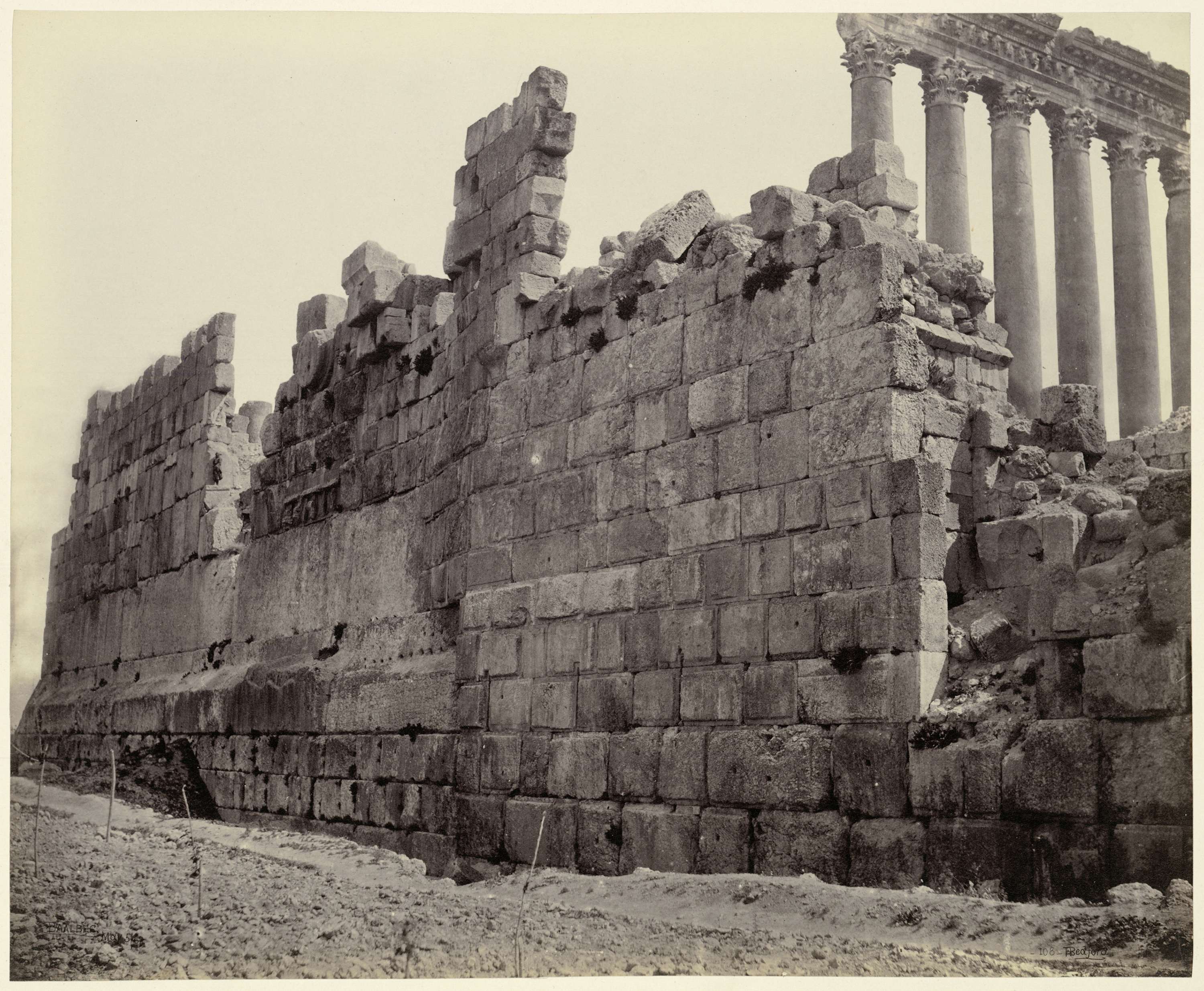 De Tempel van Bacchus in Baalbek