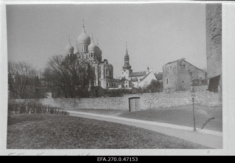 Commander tee. View of Aleksander Nevski Cathedral.