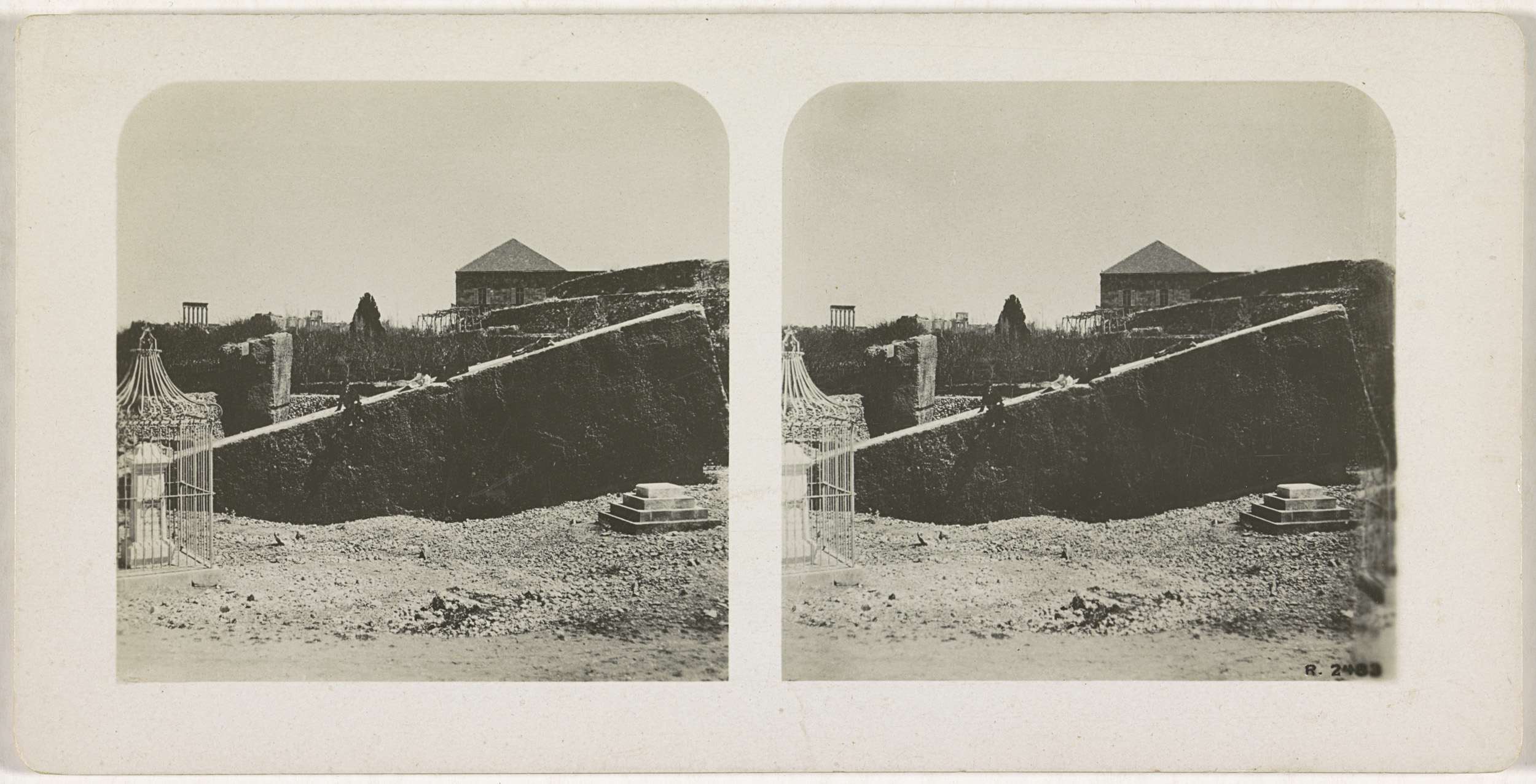 Stones of the Zwangers in de steengroeve van Baalbek