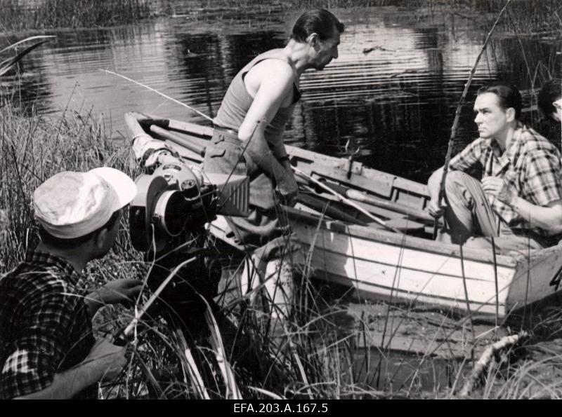 View of the film studio Tallinn Film Studio Tallinn Film Studio Eventual meeting during the action.
