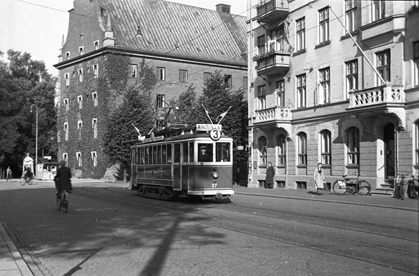 Tram in Malmö 1944