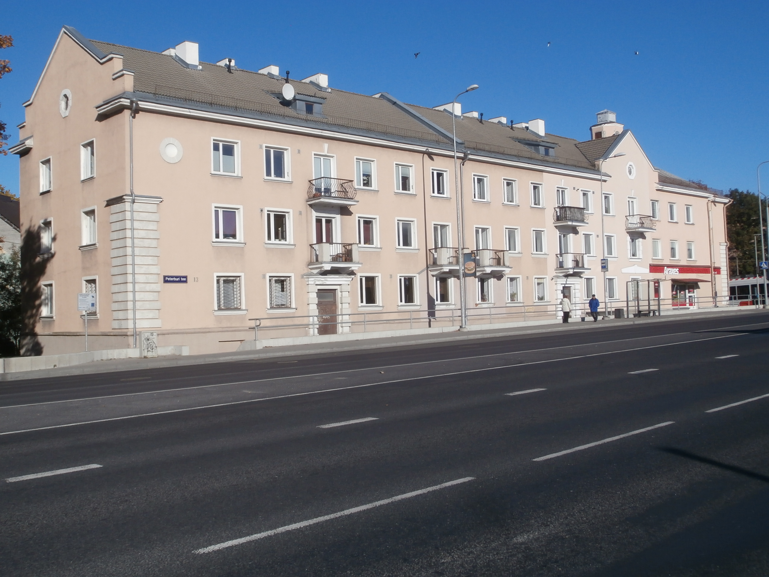 Peterburi tee 13 Building in Lasnamae Tallinn 20 October 2015