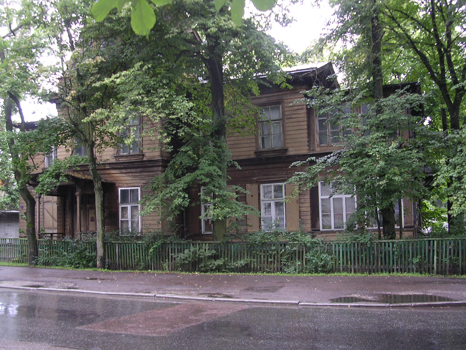 J. Poska str from the tram stop - panoramio - J. Poska street from the tram stop
