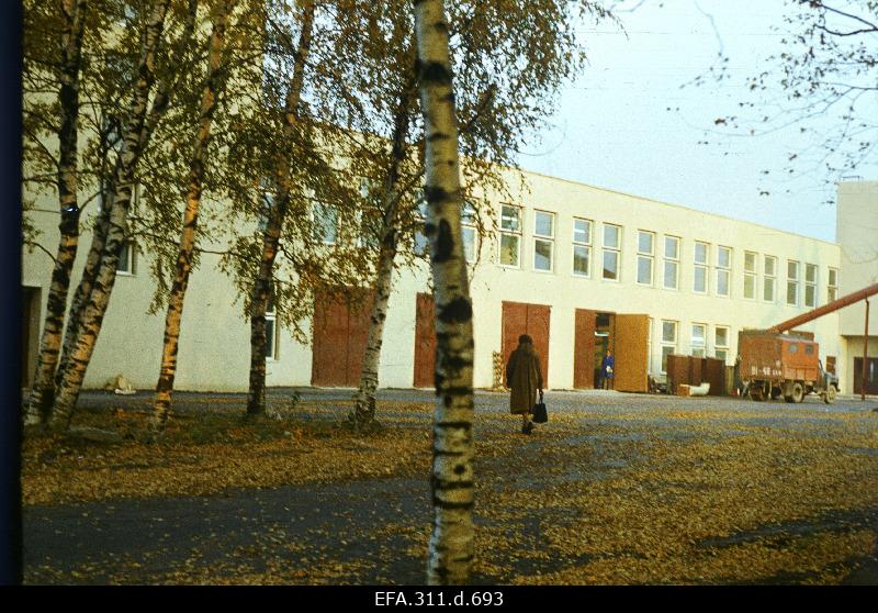 External view of the production building of the Pärnu production unit of the Estonian Society of Blinds.