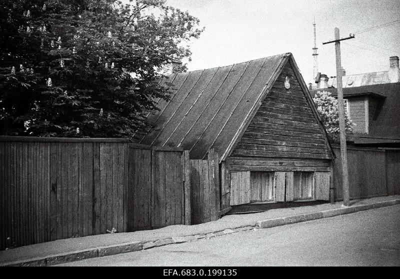 Wooden house on Liiva Street.