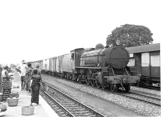 RR station at Amasaman Ghana