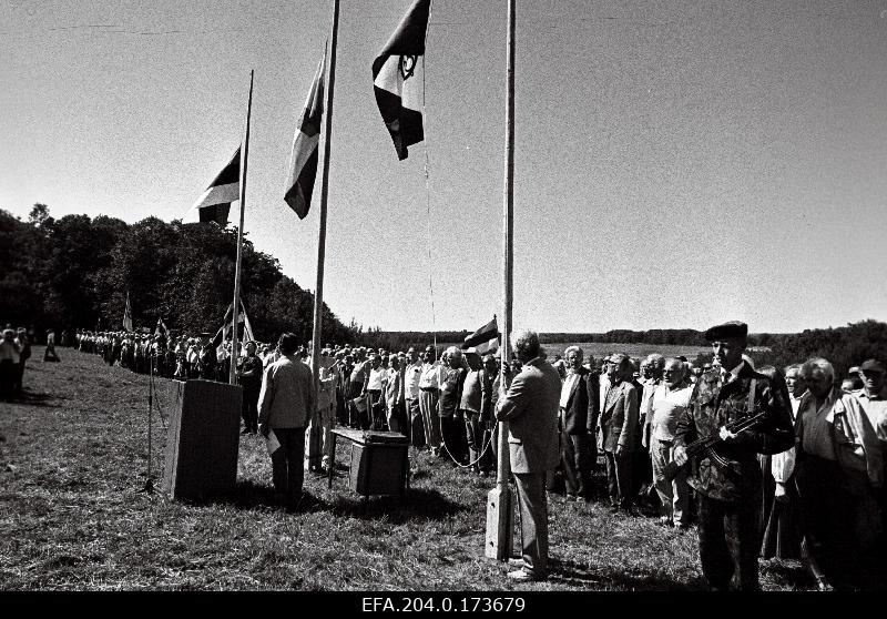 Celebration of the 50th Anniversary of Narva and Sinimägis Defense Solutions in Sinimägis.