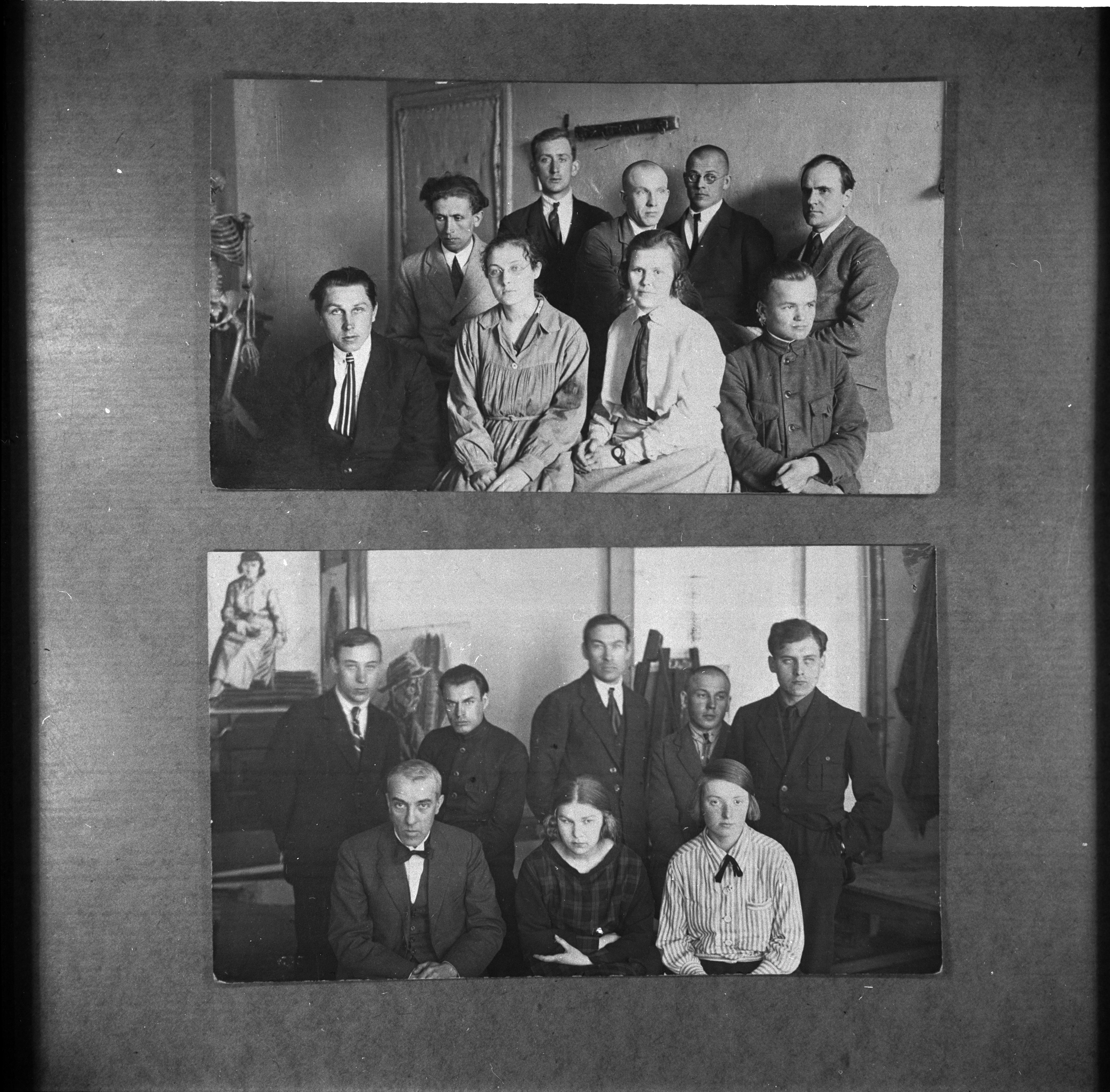 Two group images. Repro