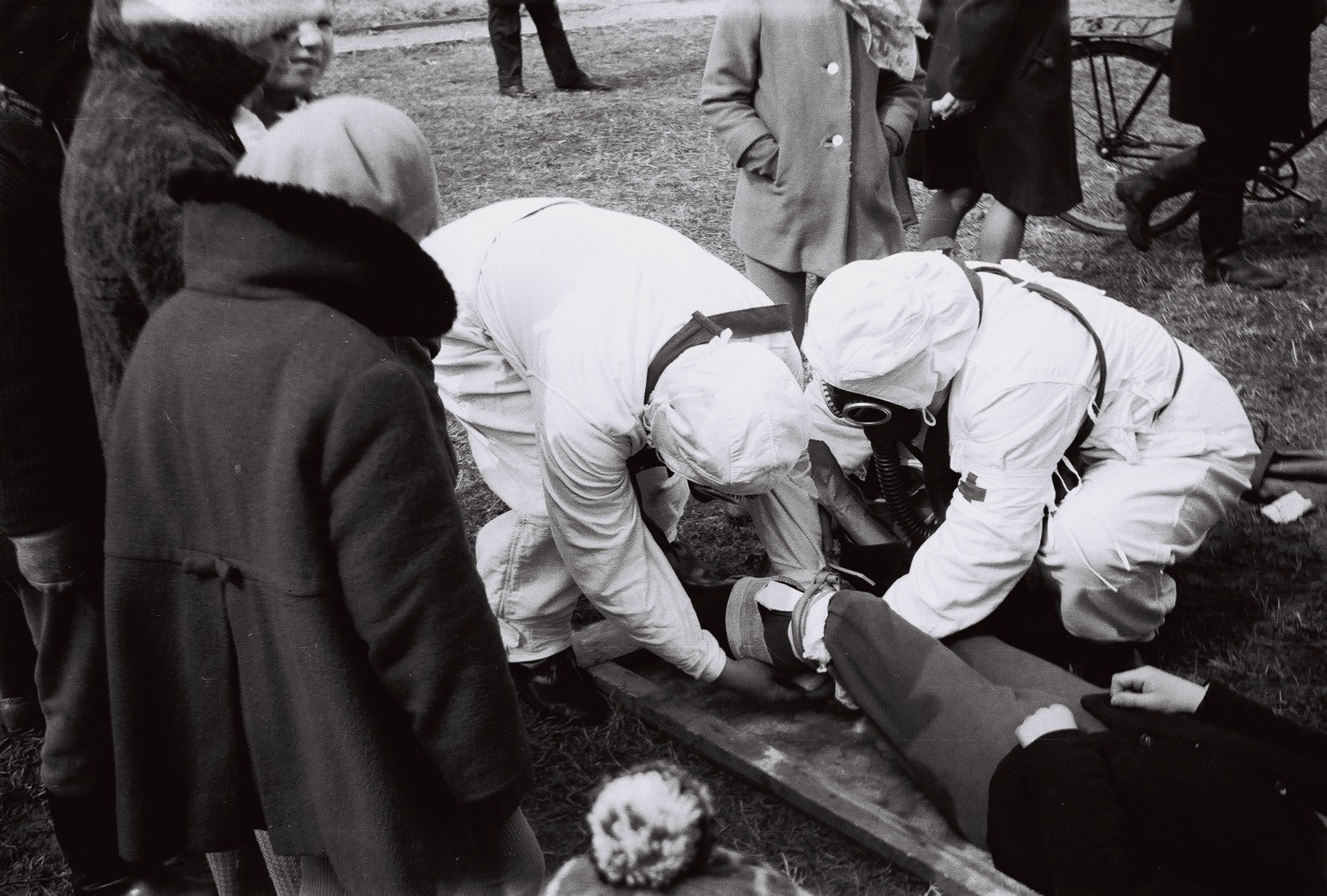 Civil defence exercise in Sillamäel, 1967 a