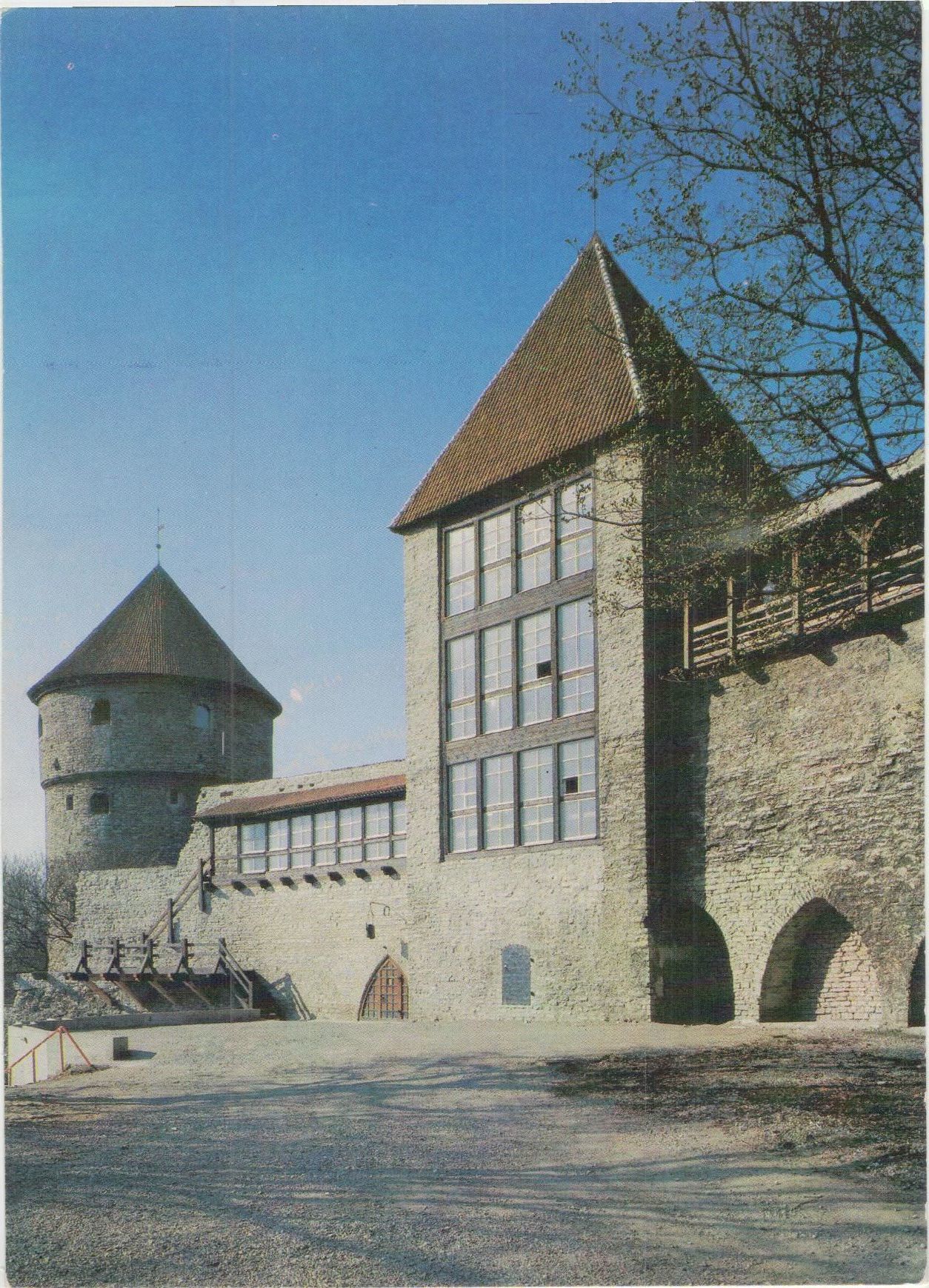 Postcard Tallinn Virgin Tower 1990