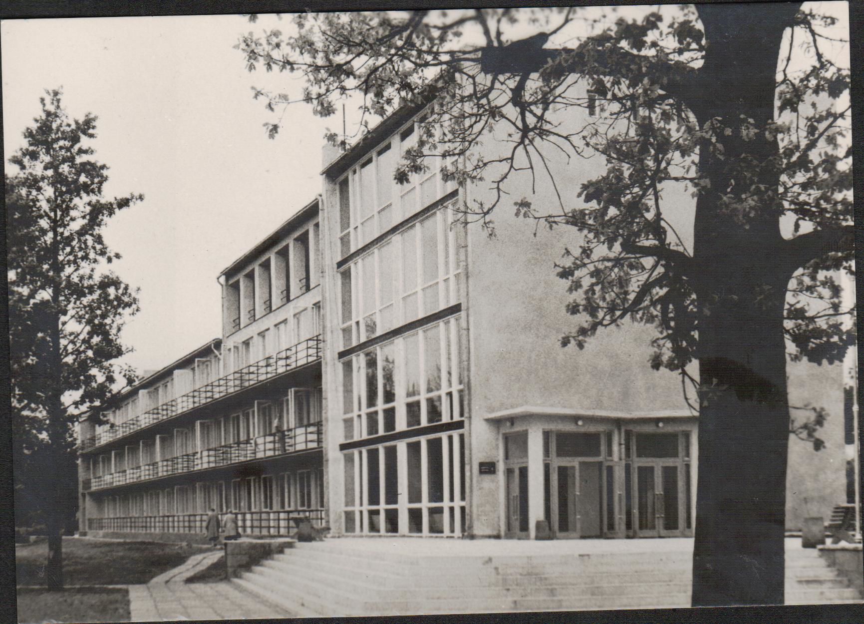 Postcard Pärnu sanatorium "peace" 10.korpus 1968