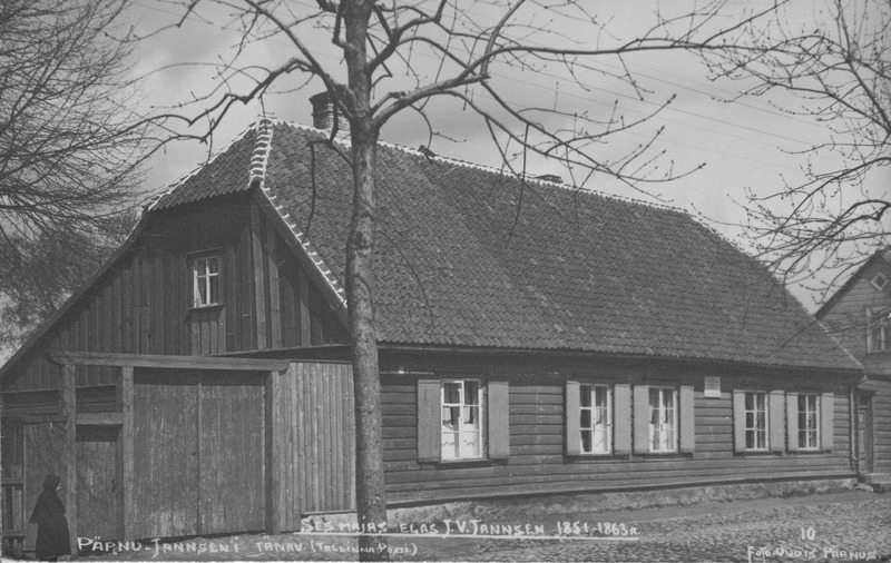 Johann Voldemar Jannseni elamu Pärnus, praegu Koidula muuseum