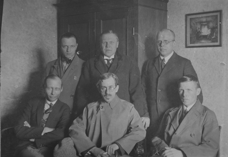 Rudolf Paris, Villem Ormisson, Aleksander Kaalep,  Peet Aren, Ado Vabbe, Voldemar Mellik
