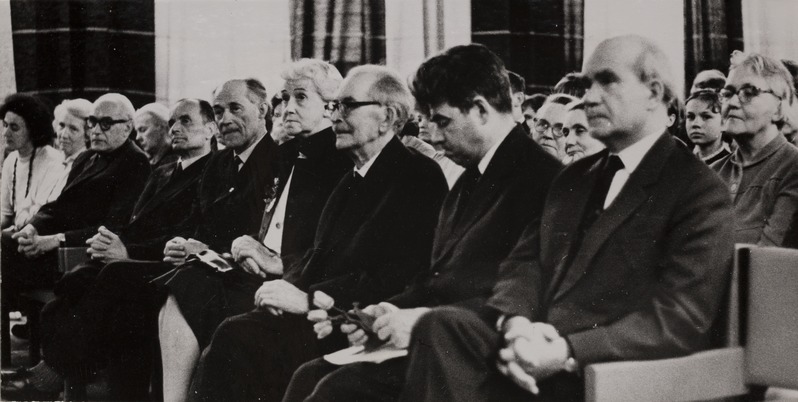 Karl Ader, Aadu Hint, Friedebert Tuglas, Elo Tuglas, Rudolf Sirge, Paul Rummo, Leonhard Mardna